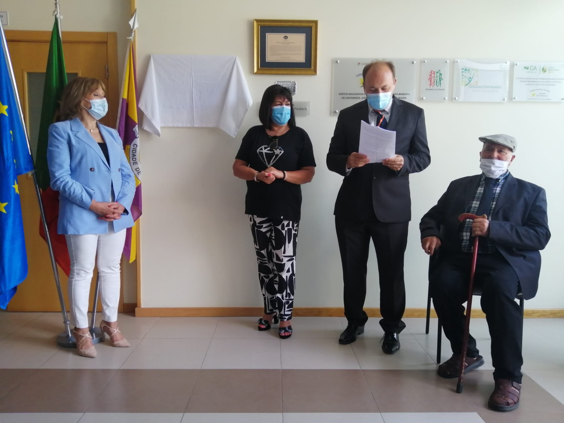 Cerimónia de Inauguração do Primeiro Andar